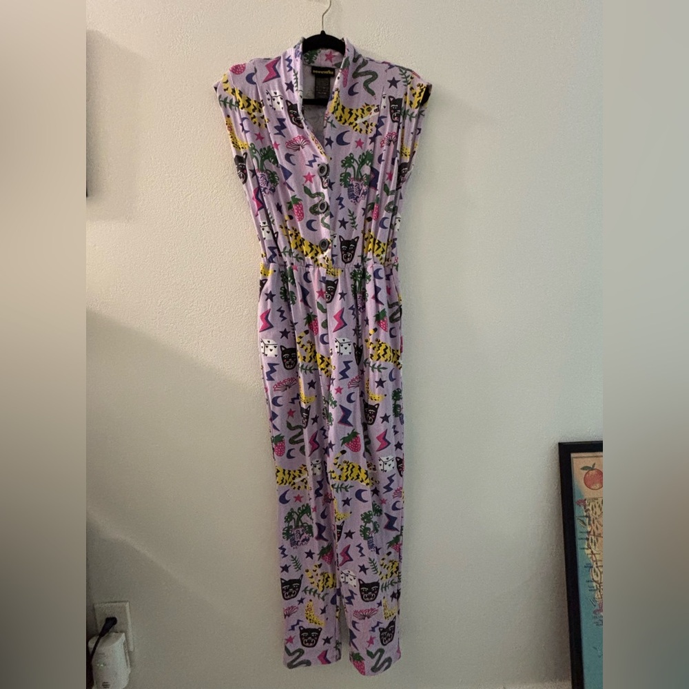 Nooworks Multicolor Patterned Jumpsuit - image 1